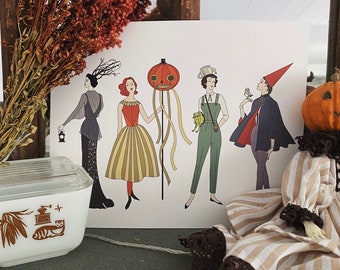 8.5x11in -  Over The Garden Wall Gals