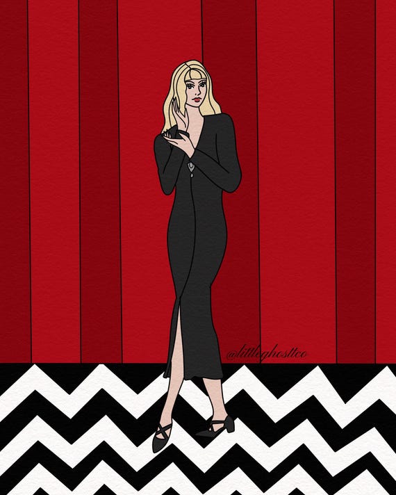 laura palmer black dress I found my black dress and brooch to be Laura Palmer for Halloween! :  r/twinpeaks