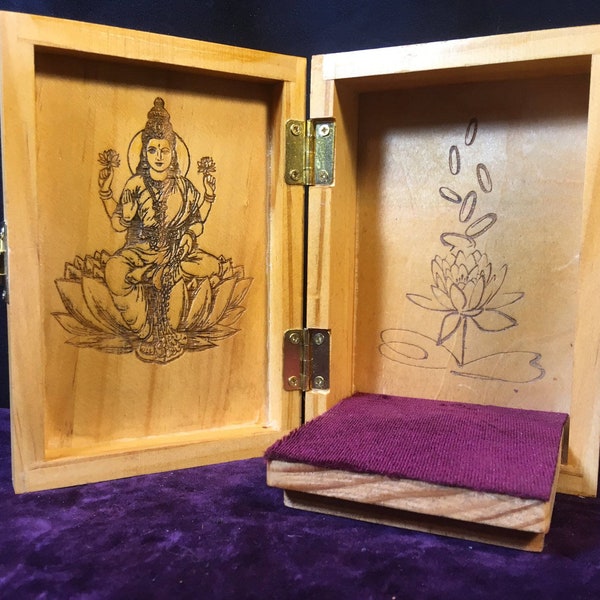 Hindu Goddesses Portable Travel Altar Boxes