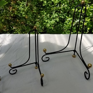 Brass & Iron Display Stands