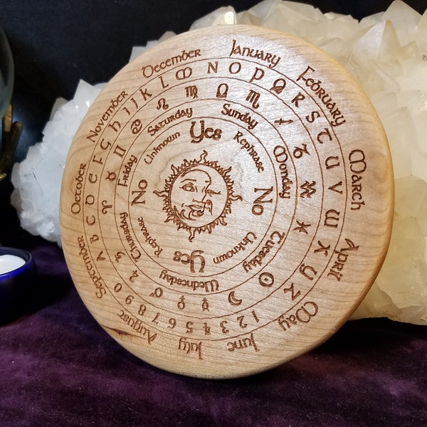 6" Ultimate Pendulum Board - Engraved, Solid Wood