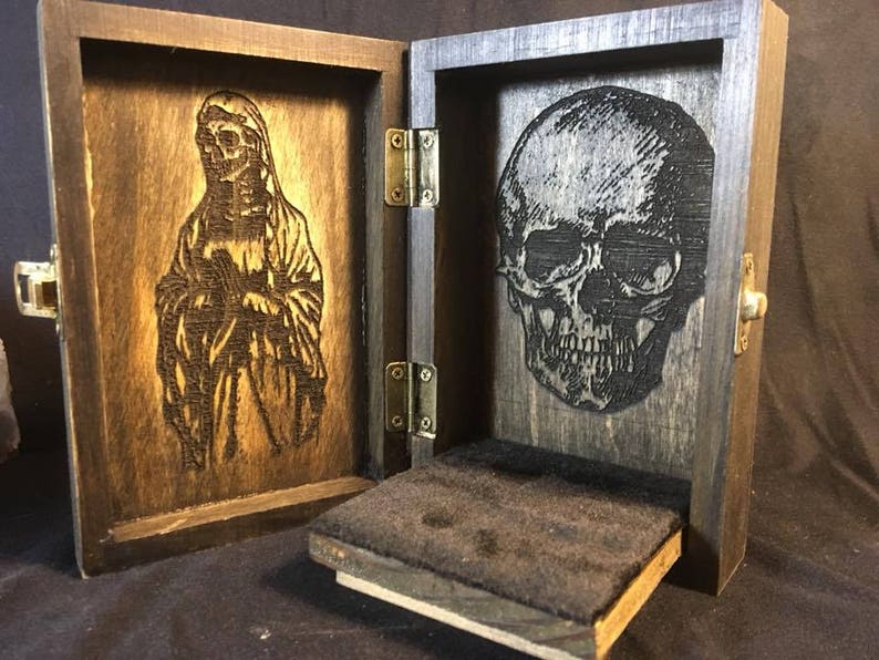 Santa Muerte's Portable Travel Altar Box image 1