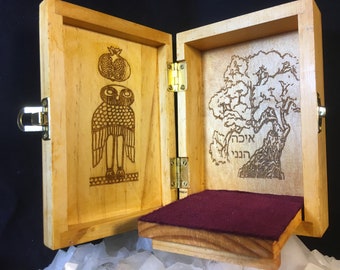 Hebrew Polytheistic Portable Travel Altar Box