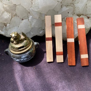 Geomancy - Druid Sticks - Maple and Padauk Mix and Match