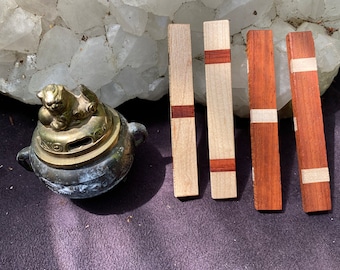 Geomancy - Druid Sticks - Maple and Padauk Mix and Match