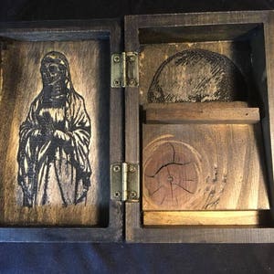 Santa Muerte's Portable Travel Altar Box image 2