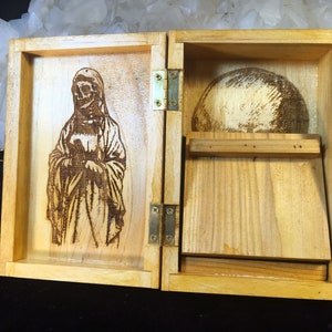Santa Muerte's Portable Travel Altar Box image 7