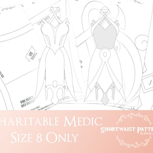 Charitable Medic | Armour and Skirt Blueprints | Size 8 Only