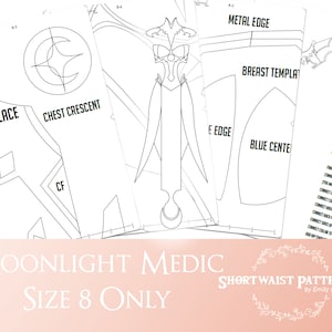 Moonlight Medic | Full Clothing Pattern | Size 8 Only