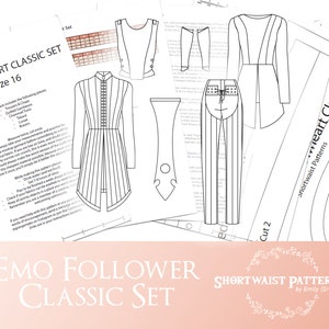 Emo Follower Classic Set Pattern | PDF Pattern Sizes 6-30