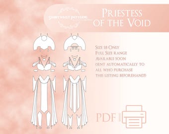 Priestess of the Void Set | Size 18 (Sizes 6-30 Pre-Order Listing)