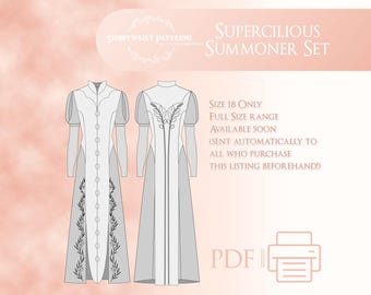 Supercilious Summoner | Size 18 (Sizes 6-30 Pre-Order Listing)
