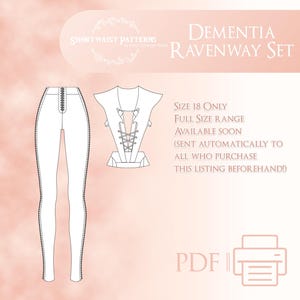 Dementia Ravenway / Talla 18 (Tallas 6-30 Listado de pedidos anticipados)