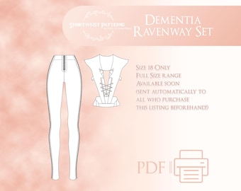 Dementia Ravenway | Size 18 (Sizes 6-30 Pre-Order Listing)