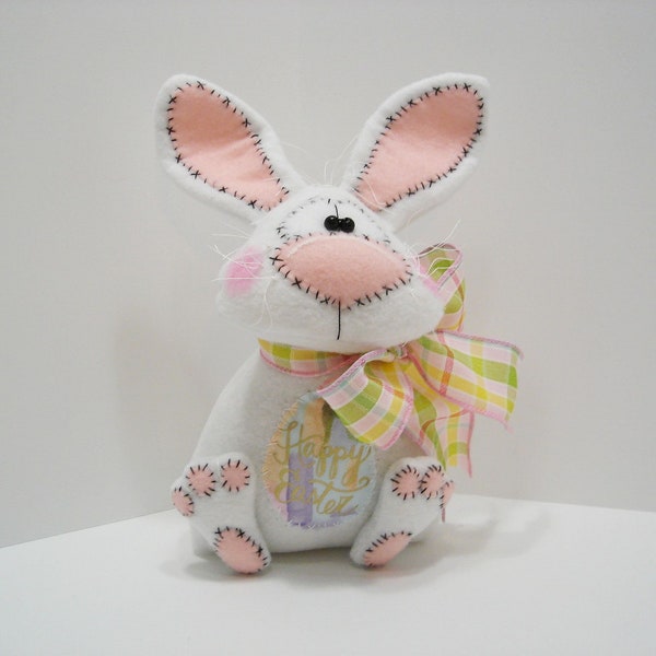 Bunny - Wreath Attachment - Easter - Holiday Decor - Easter Bunny - Wreath Enhancements - Bunny Decor