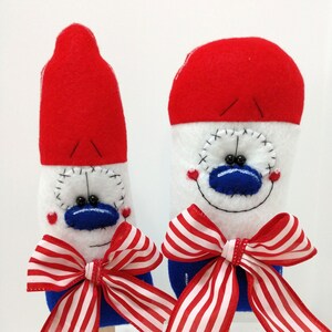 Patriotic Popsicles - Wreath Attachment - MADE TO ORDER - Patriotic Decor - Summer Decor - Wreath Enhancements - Popsicles