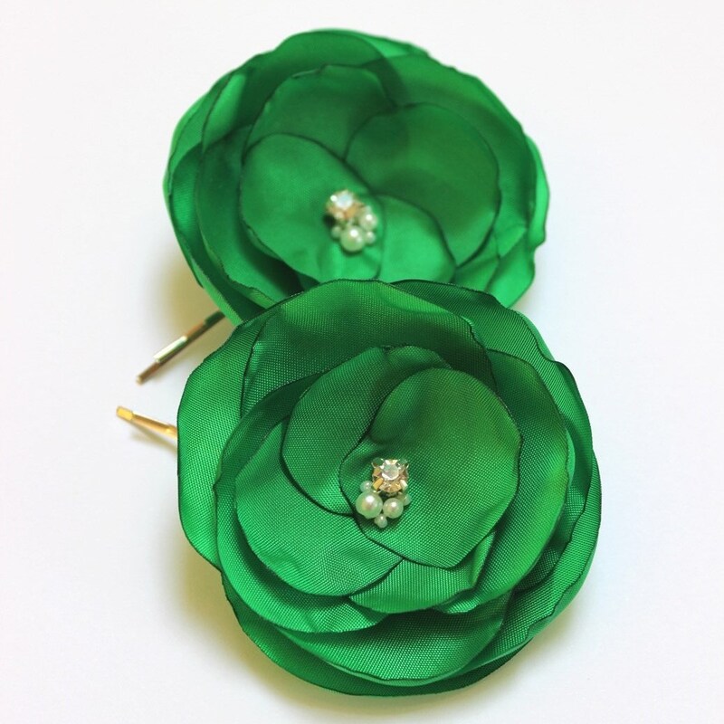 Emerald Green Hair Piece Etsy Emerald Green Hair Piece Etsy