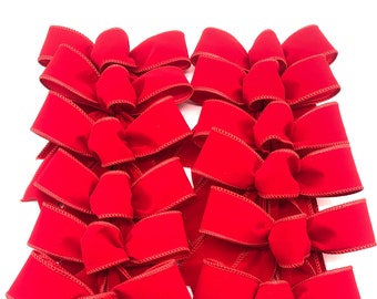 Christmas Tree Bows Etsy