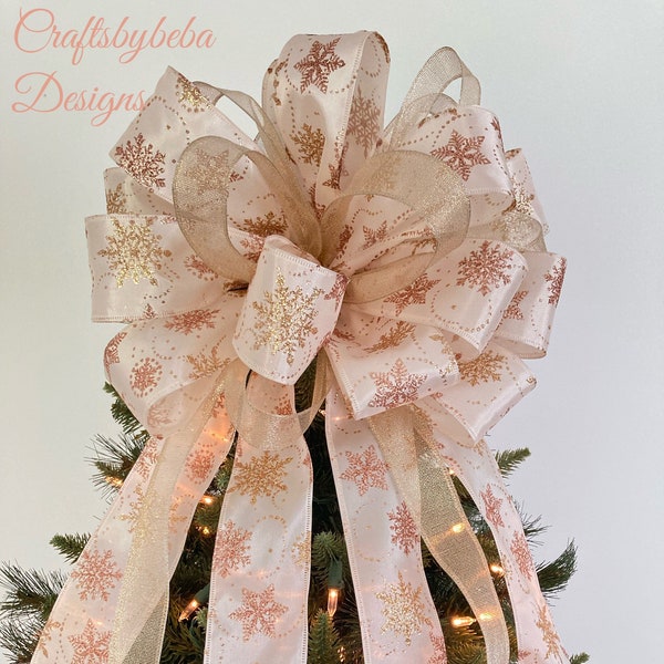 Gold Tree Topper Etsy