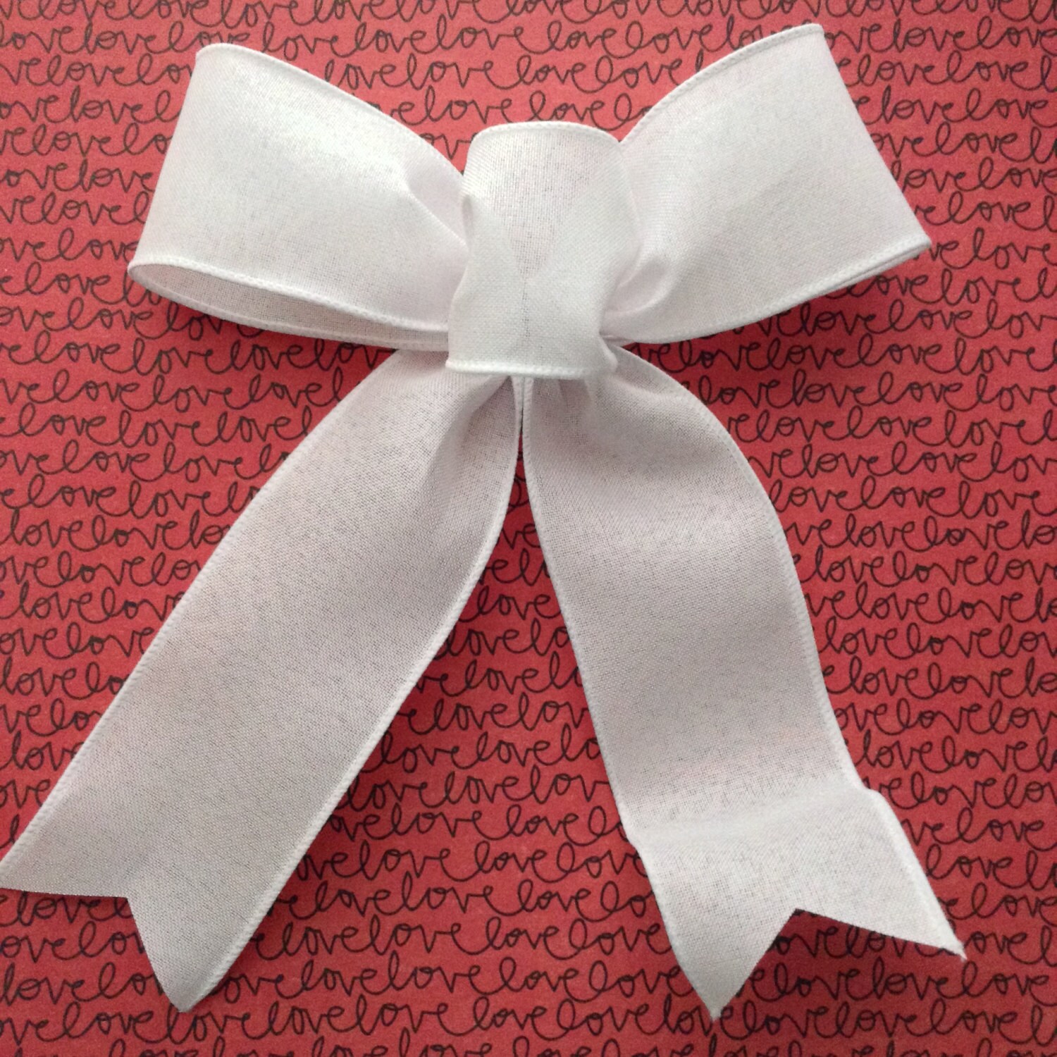 White Decorative Bows / Wedding White Bows / White Custom Bows Etsy