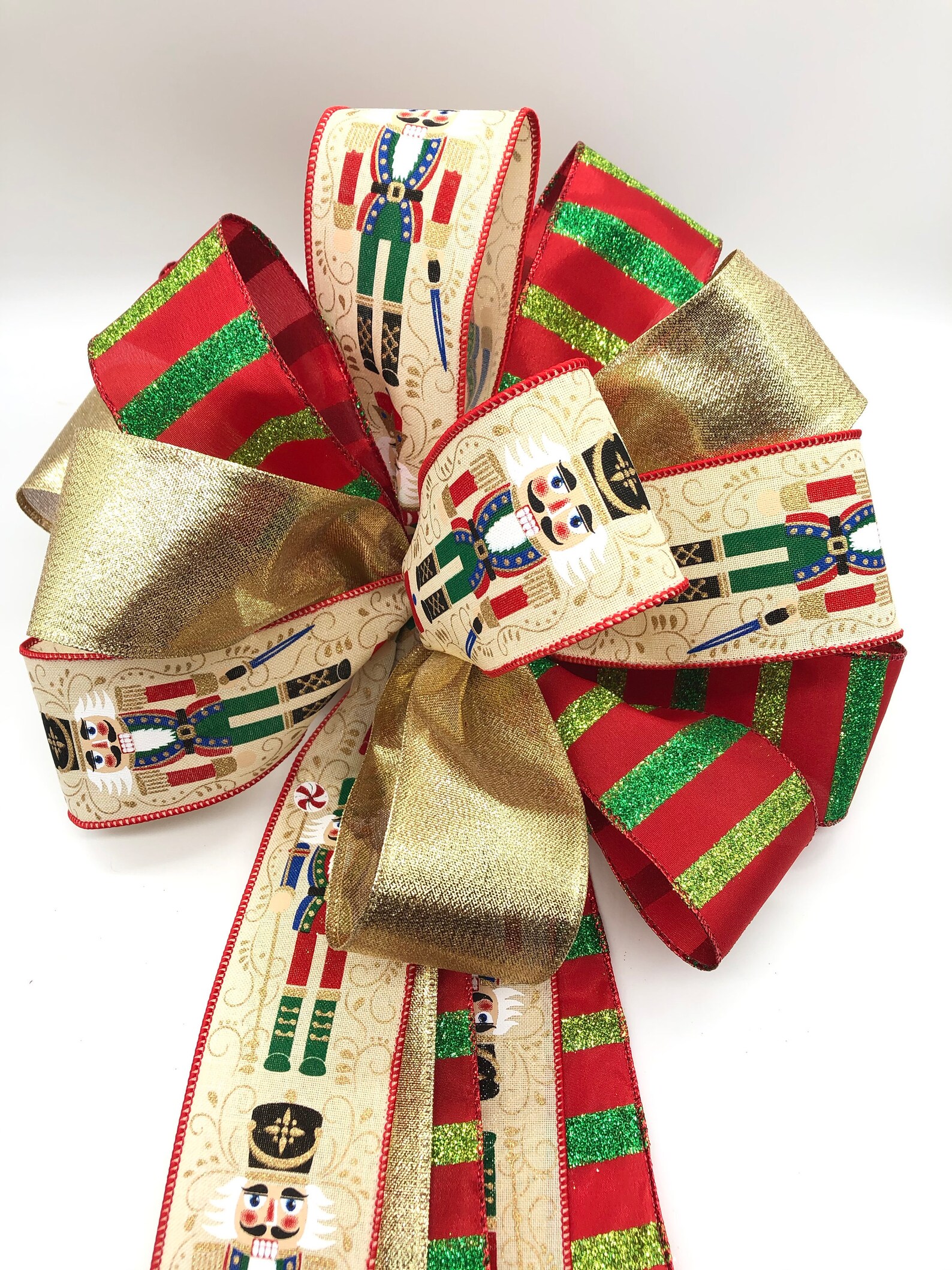 Nutcracker Christmas Tree Topper / Nutcracker Xmas Decorative Etsy