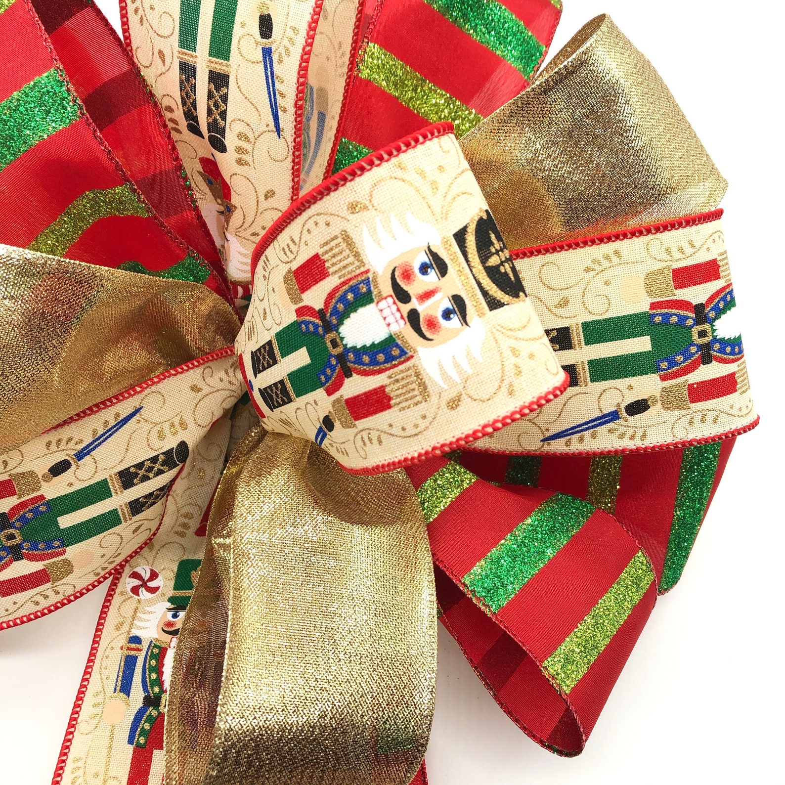 Nutcracker Christmas Tree Topper / Nutcracker Xmas Decorative Etsy