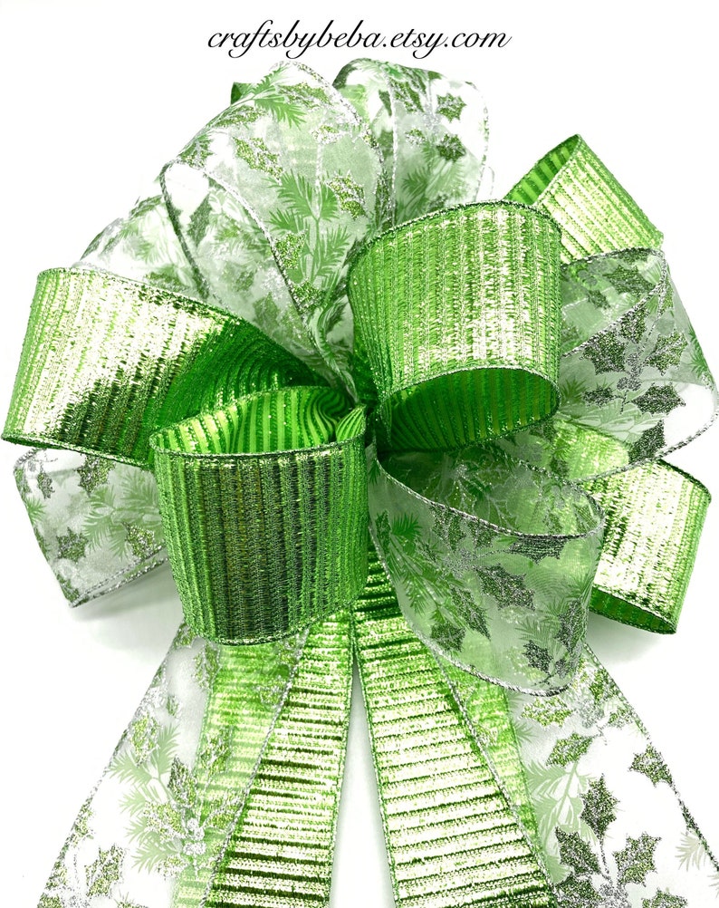 Green Christmas Mint Tree Topper / Green Mint Christmas Etsy