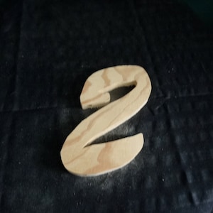 Wooden Custom Cut Numbers 5&quot;for Weddings as table numbers, receptions, crafts
