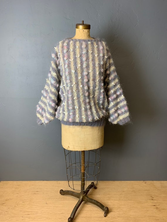Mohair cocoon sweater