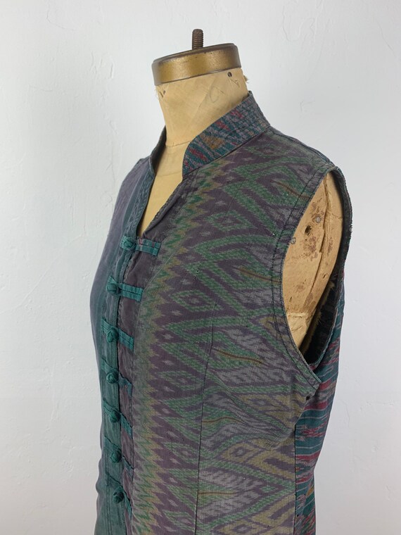 Thai silk sleeveless tunic - image 4