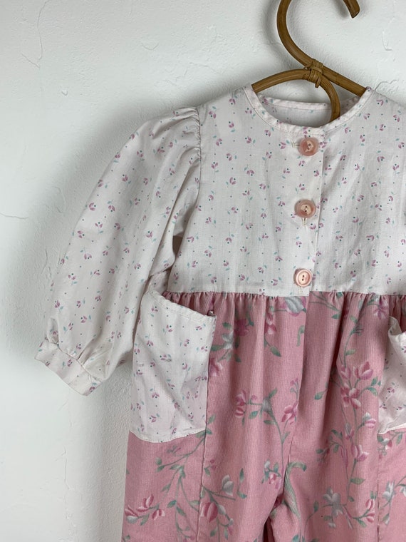 90s Maggie Mackall Floral bubble romper - image 4