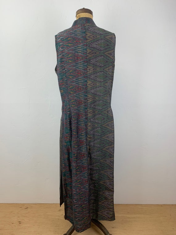 Thai silk sleeveless tunic - image 5