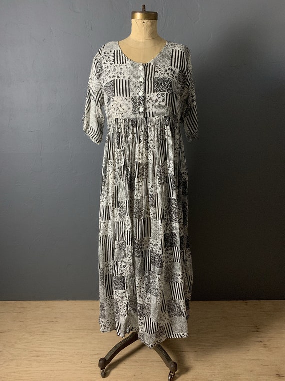 Indian sheer gauze babydoll dress