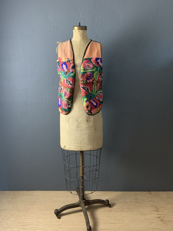 Guatemalan embroidered vest