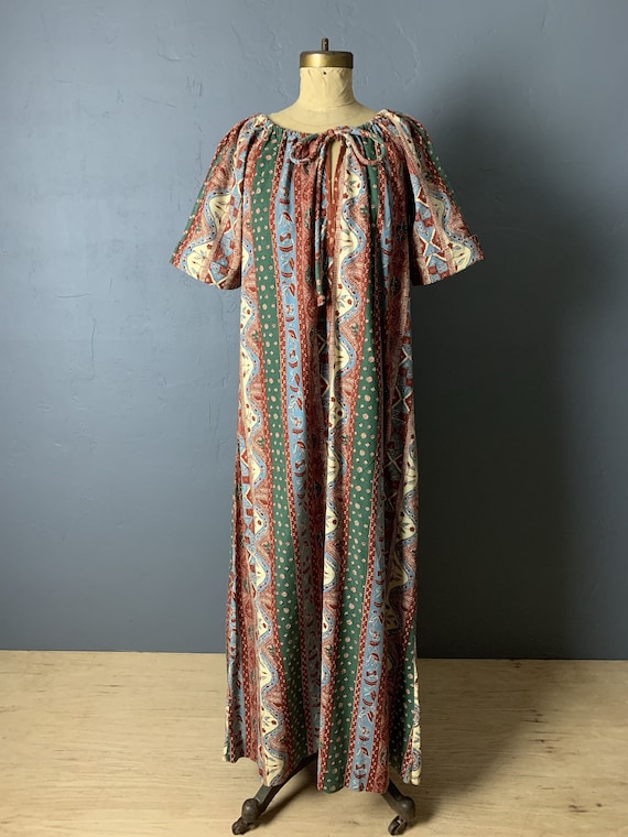 Batik house dress