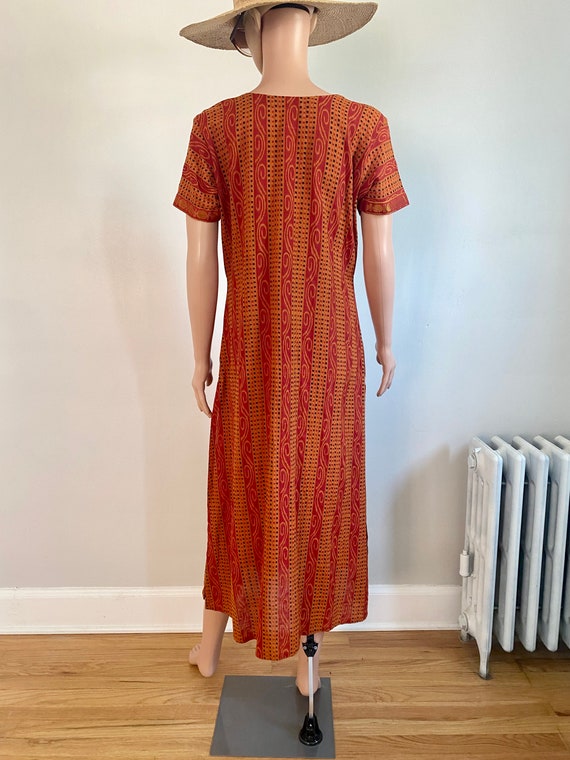 Vintage Women’s Indian Kurta Tunic Mirrored Dress… - image 9