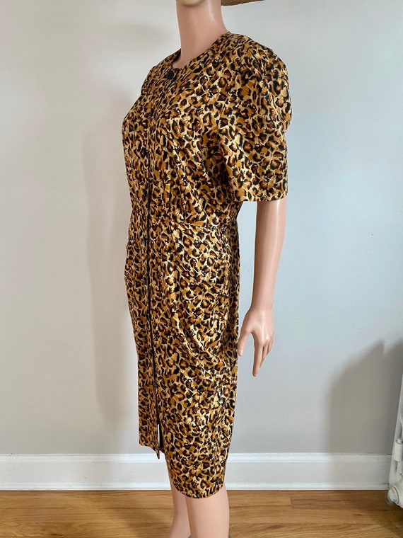 80’s/90’s TC Petites Cotton Leopard Animal Print … - image 6