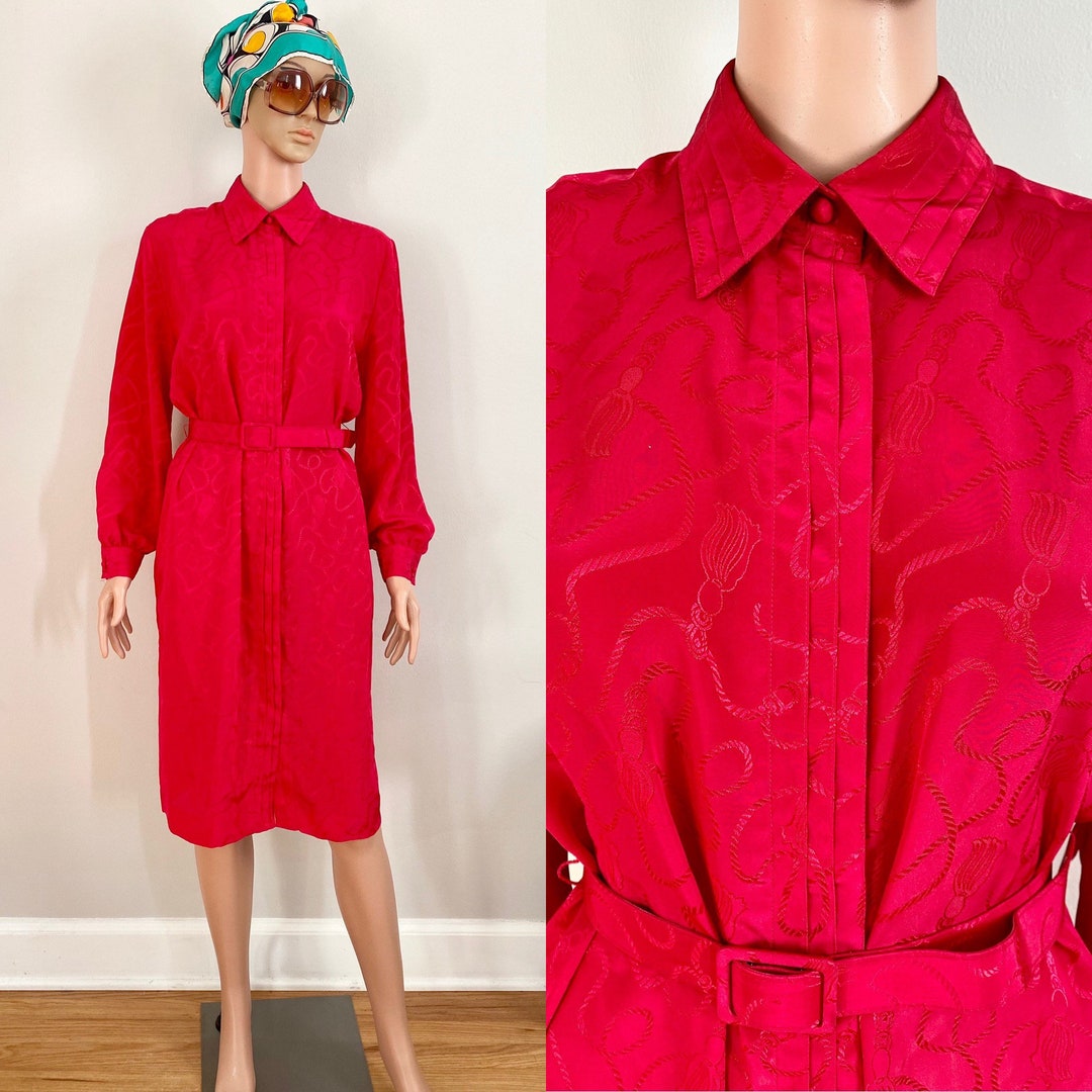 90's Pastel Print Shirt Dress by Schraeder main image 0