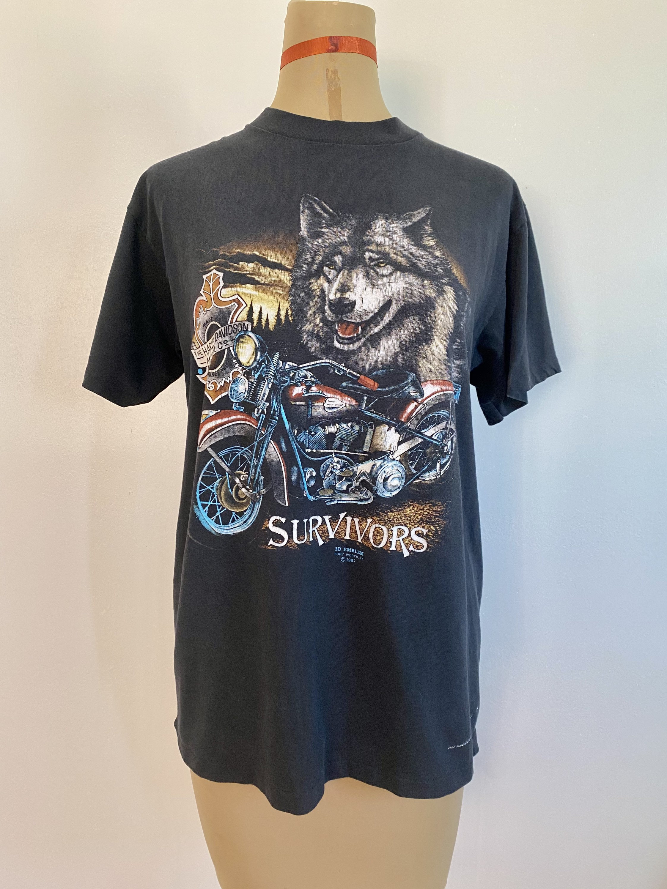 Harley Davidson ヴィンテージTシャツ 1991年 ▷ Vintage Harley Davidson T-Shirt 1991 | Made in USA | Two Vault