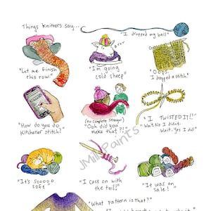 Things Knitters Say