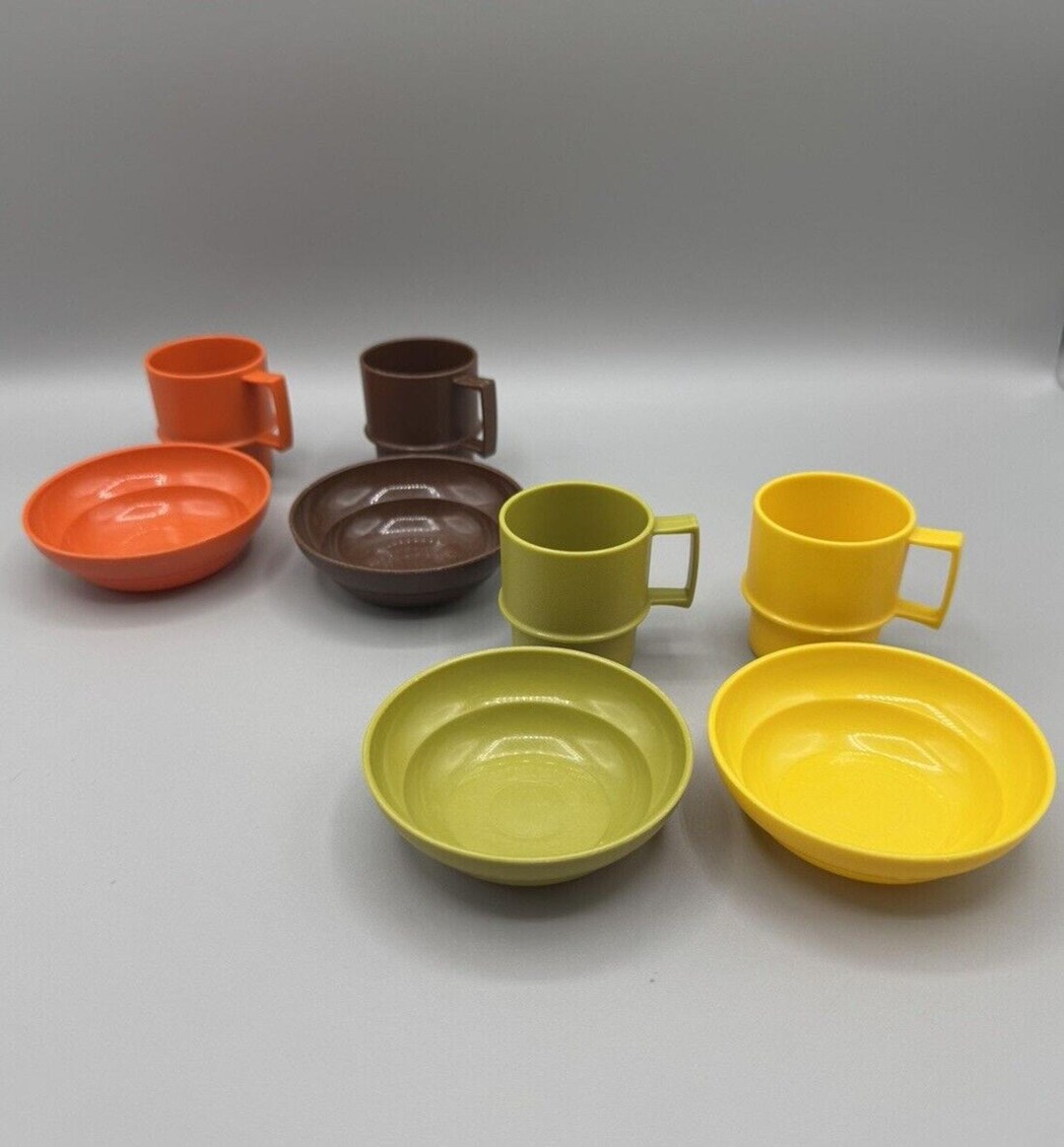 Dînette Tupperware Mini-Serve-it Vintage 70s – Set De Vaisselle Miniature