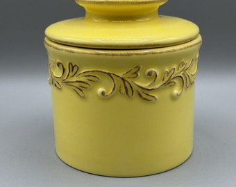 Butter Bell Original Butter Bell Crock by L. Tremain, French Ceramic Yellow