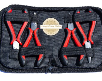 13cm metal jewelry pliers box