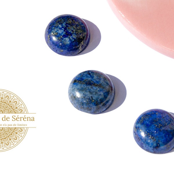 Cabochon 18mm lapis lazuli naturel cabochon pierre naturelle 18mm lapis lazuli gemme