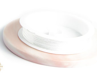 Fil cristal  élastique 0.6mm transparent X 10.5 mètres