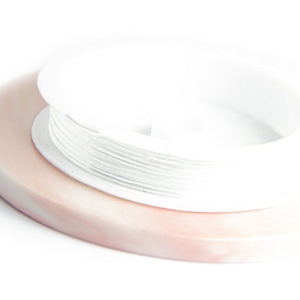 Fil cristal  élastique 1mm transparent X 10.5 mètres