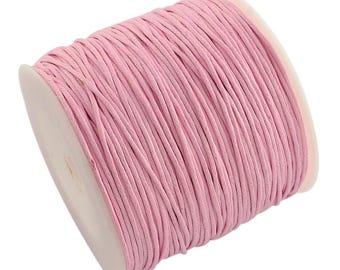 Corde Coton Ciré 2mm – Blanc – 5 Mètres – Idéal Bricolage Et Créations