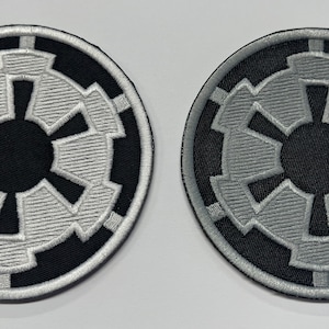 Imperial Cog Patch 3.5&quot; Set of 2
