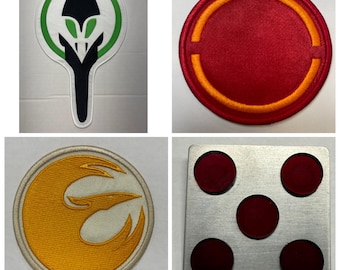Live Action Hera Patches and Rank Badge
