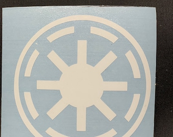 Star Wars Republic Logo Vinyl Decal